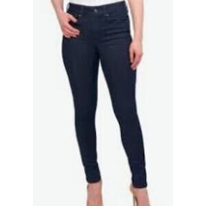 Seven7 womens Dark Wash Tummyless High rise jeans size 12